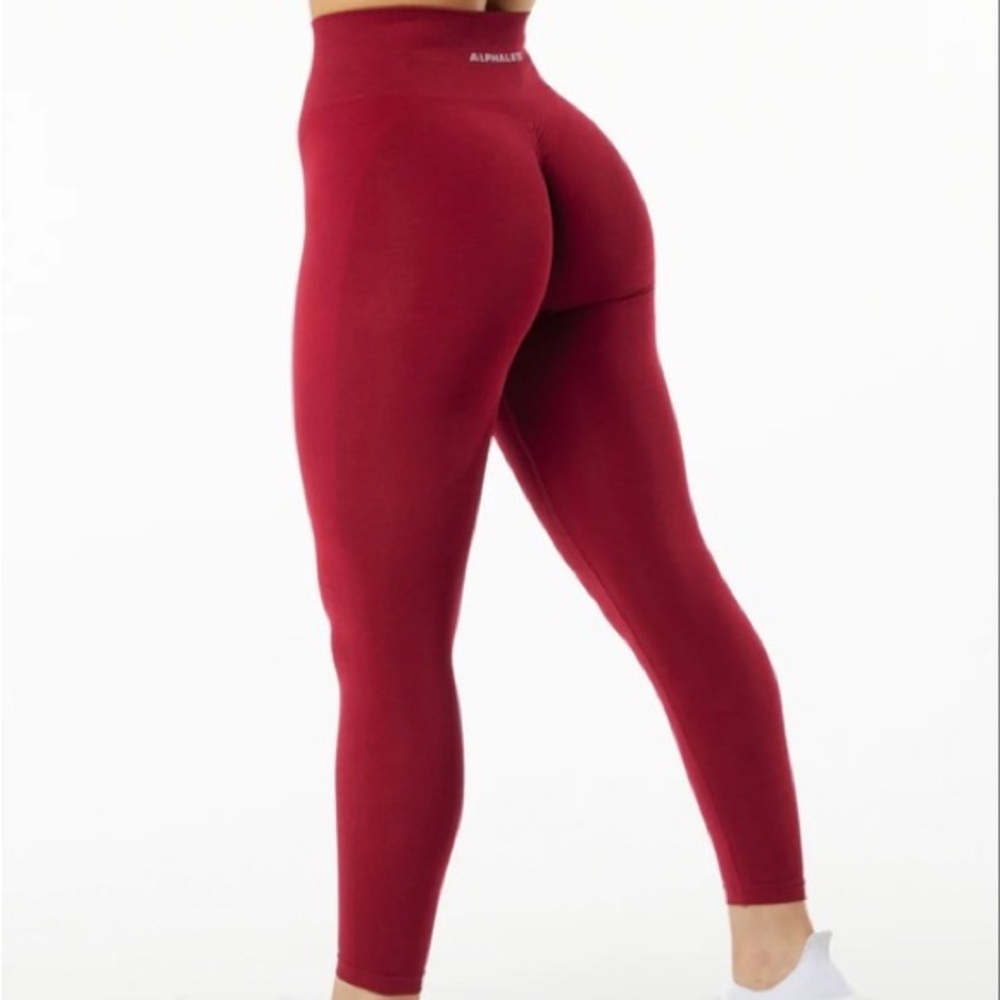 Alphalete Amplify Legging - Scarlet